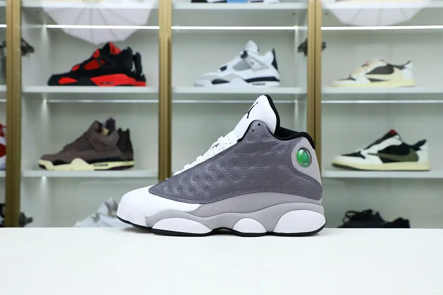 13 RETRO 'ATMOSPHERE -414571-016 AIR Kimikick JORDAN GREY' 0418